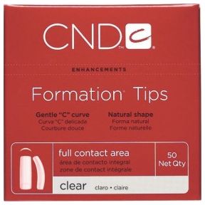 CND Formation Nail Tips 50 Pack Size 3