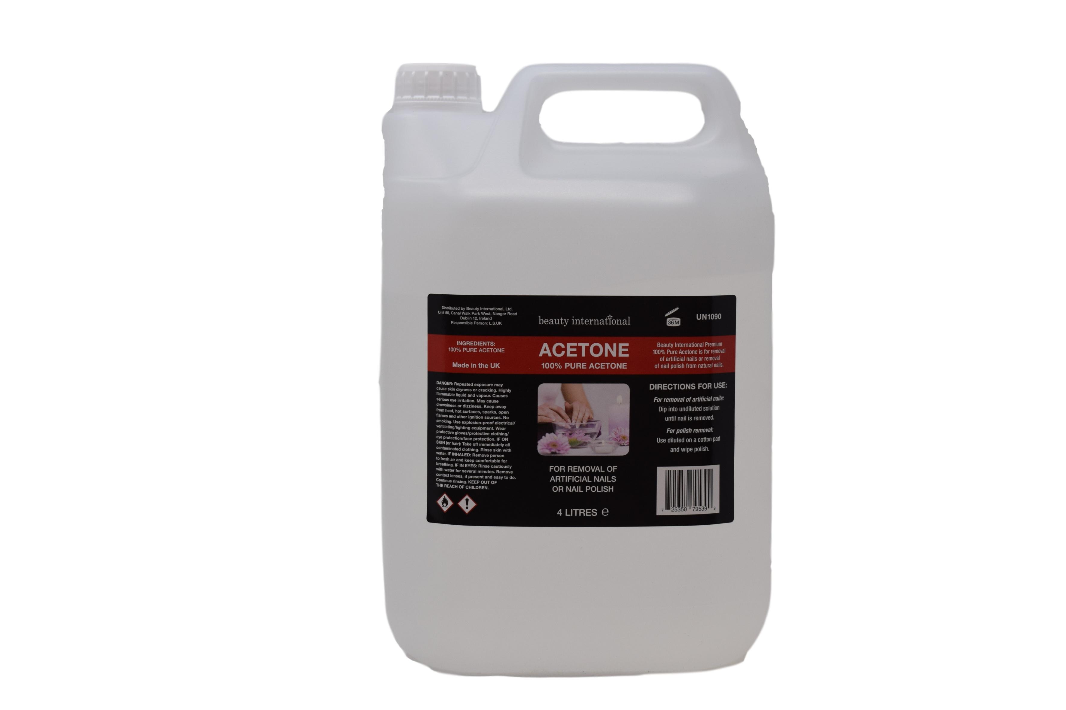 Beauty International Acetone 4 Litre | Beauty International