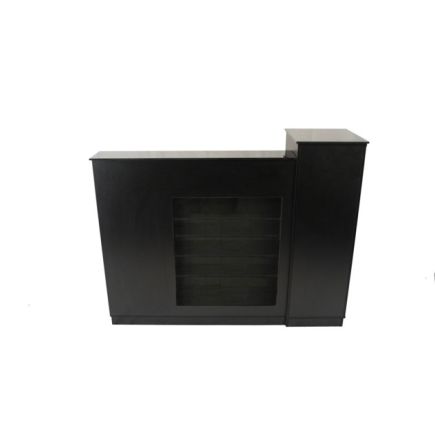 Beauty International Retail Reception Desk Black