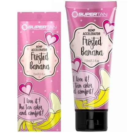 SuperTan Frosted Banana 15ml, Accelerator