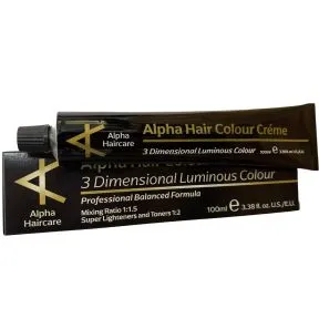 Alpha Haircare Permanent Hair Colour 9.0 Very Light Blonde 100ml