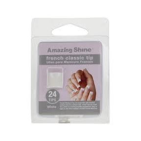 Amazing Shine Classic White Nail Tips 100 Pack
