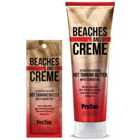 Pro Tan Beaches and Creme Hot Sizzling Tanning Butter Sachet