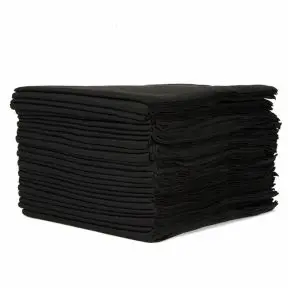 Disposable Salon Towels Black 50 Pack