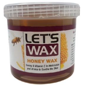 Lets Wax Honey Strip Wax 450ml